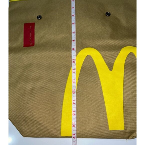 McDonald's branded reusable tote bag backpack - Picture 4 of 4